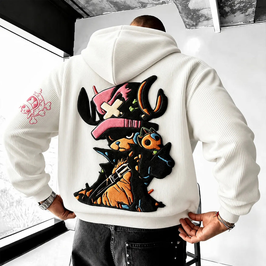 One Piece Unisex Anime-print Hoodie