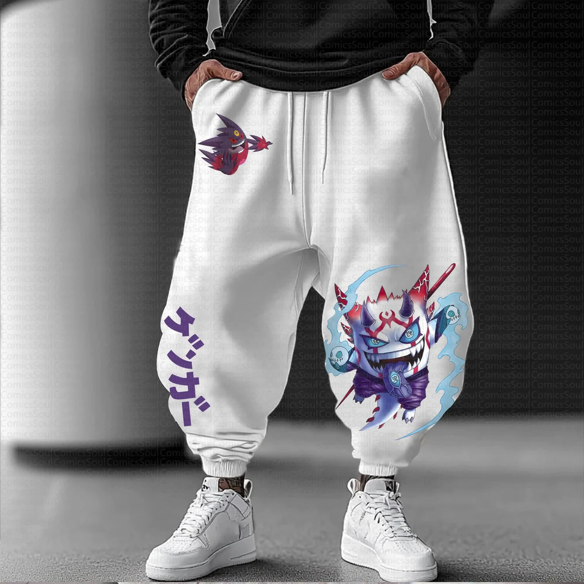 PKM-Unisex Casual Anime Streetwear Pants