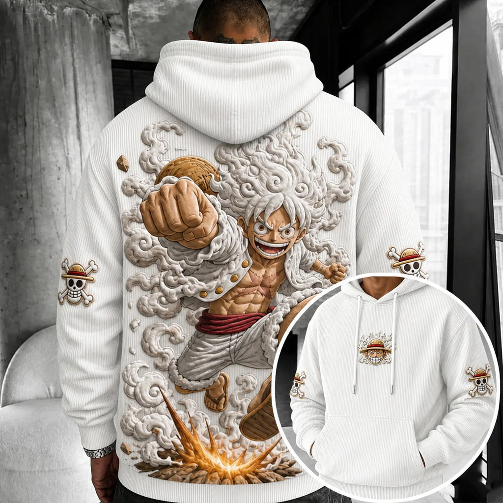 One Piece Unisex Anime-print Hoodie