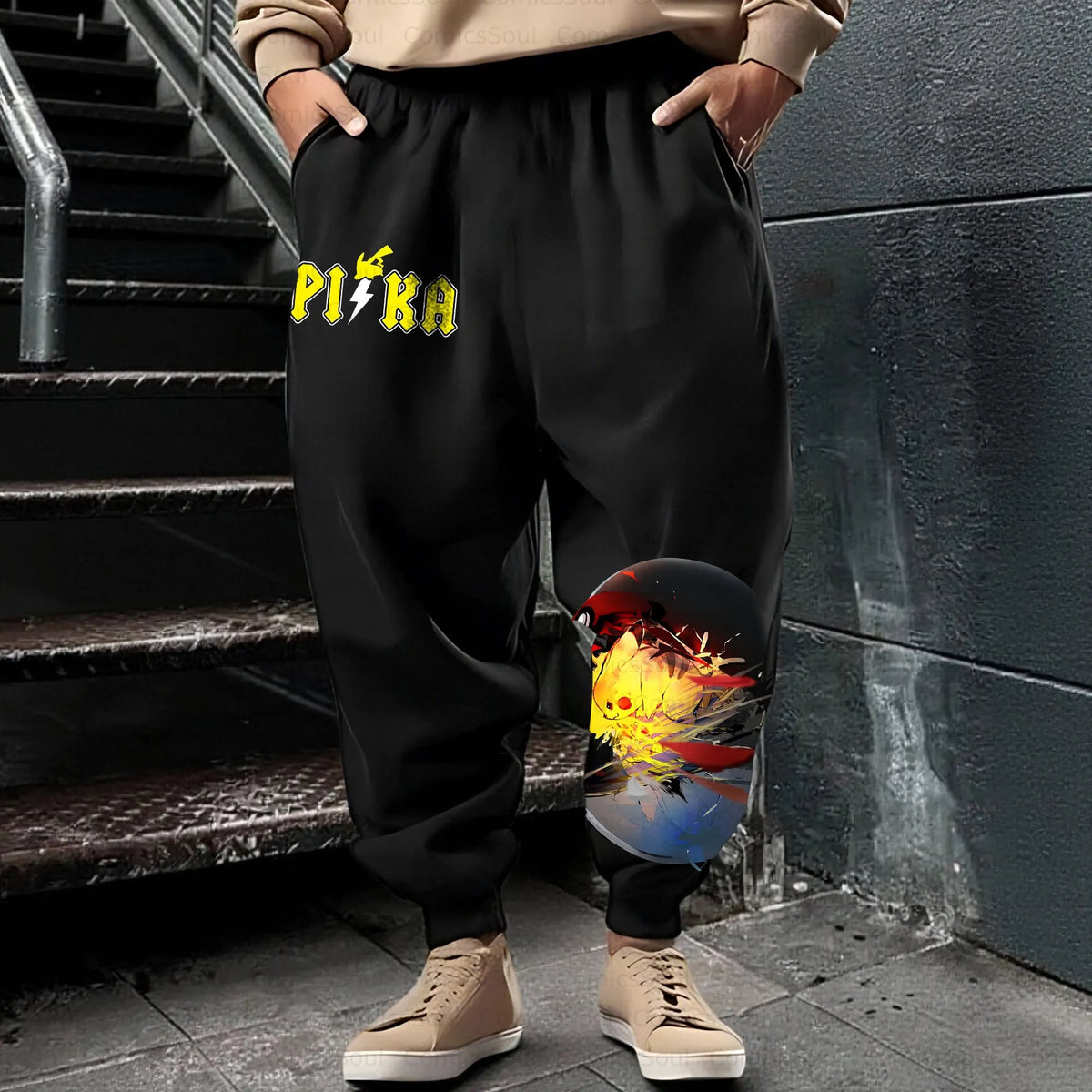 PKM-Unisex Casual Anime Streetwear Pant