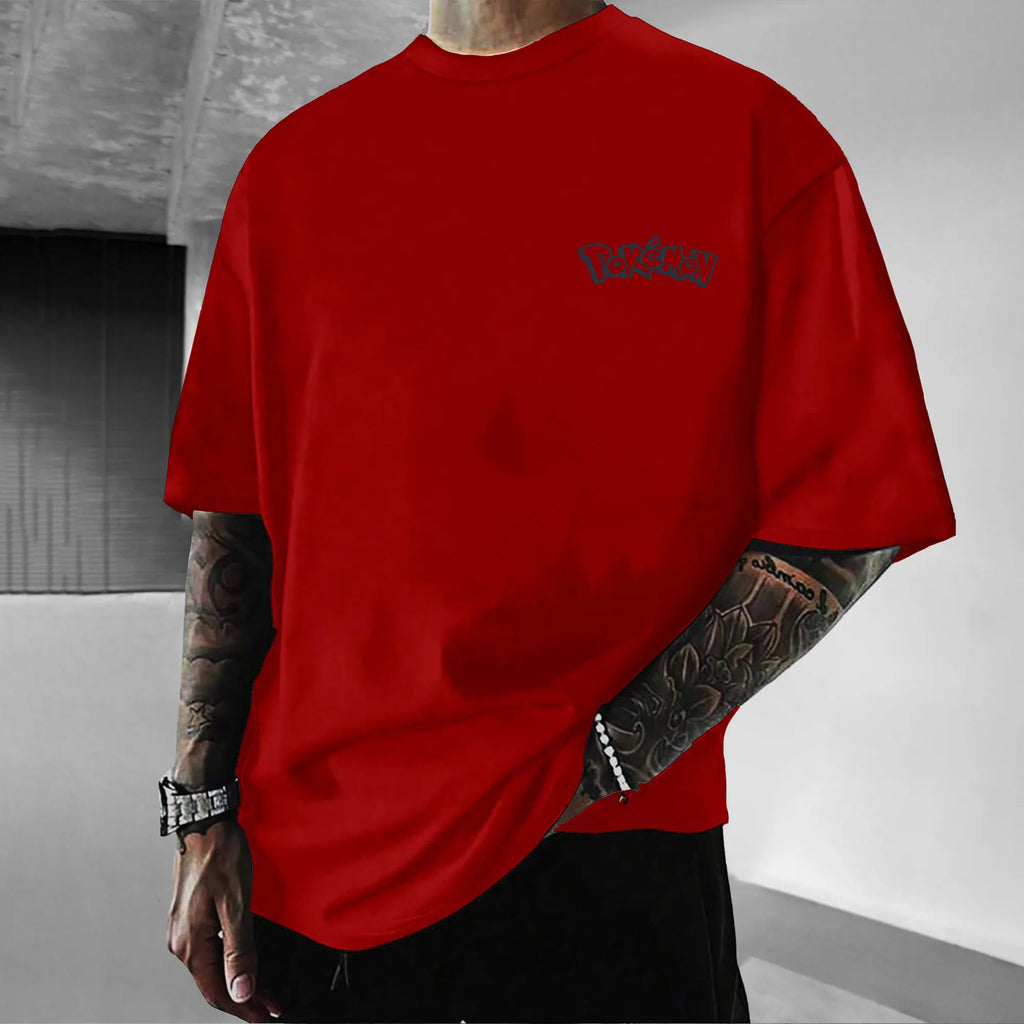 PKM-Unisex Anime Inspired Vintage T-Shirt