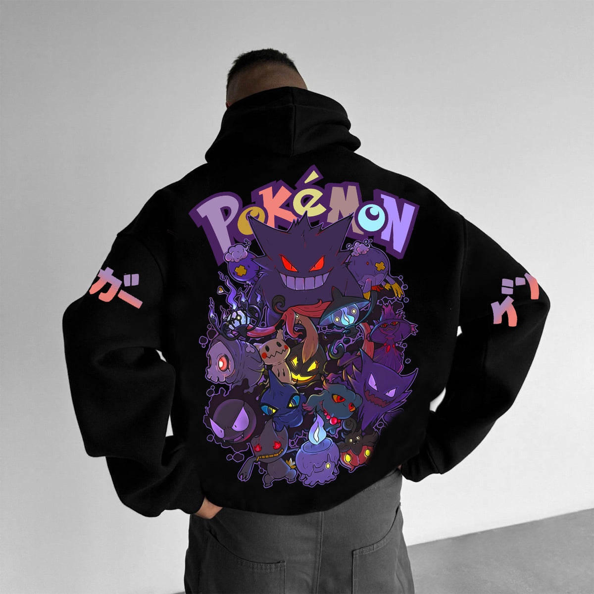 PKM-Unisex Anime Graphic Streetwear Vintage Hoodie