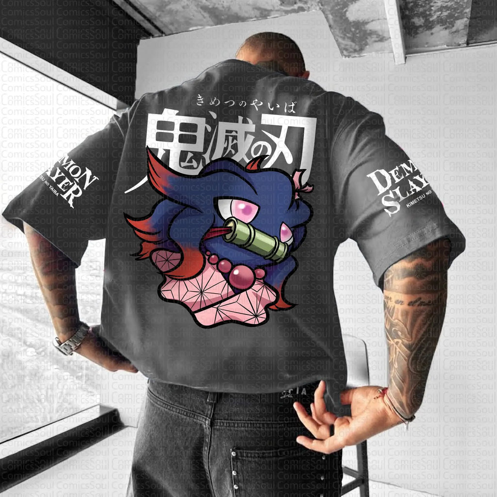 PKM-Unisex Anime Inspired Vintage T-Shirt