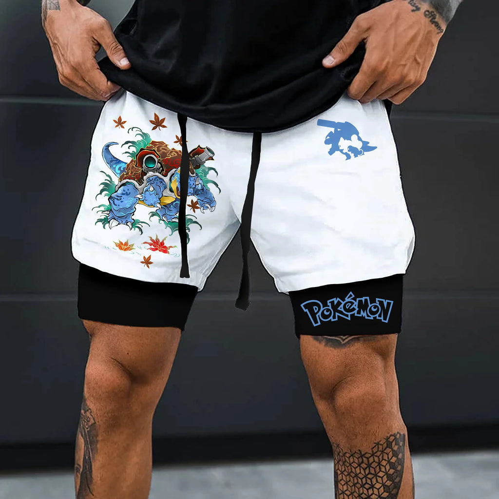 PKM-Unisex Casual Anime Streetwear Shorts