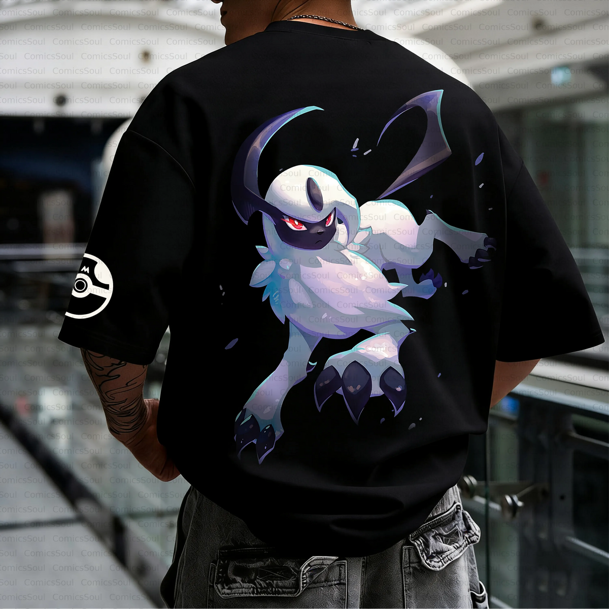 PKM-Unisex Anime Inspired Vintage T-Shirt
