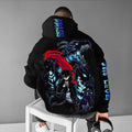 SL-Unisex Anime Graphic Streetwear Vintage Hoodie