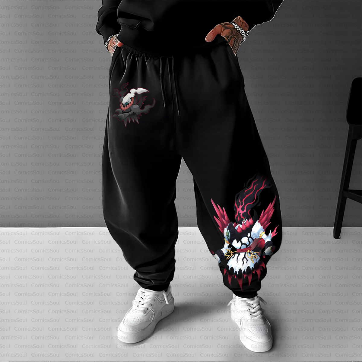 PKM-Unisex Casual Anime Streetwear Pant
