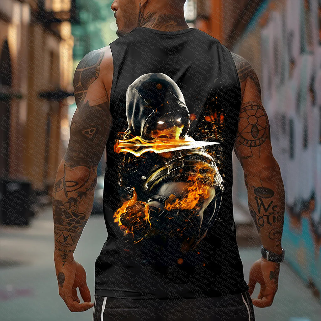 MK-Unisex Casual   Tank Top
