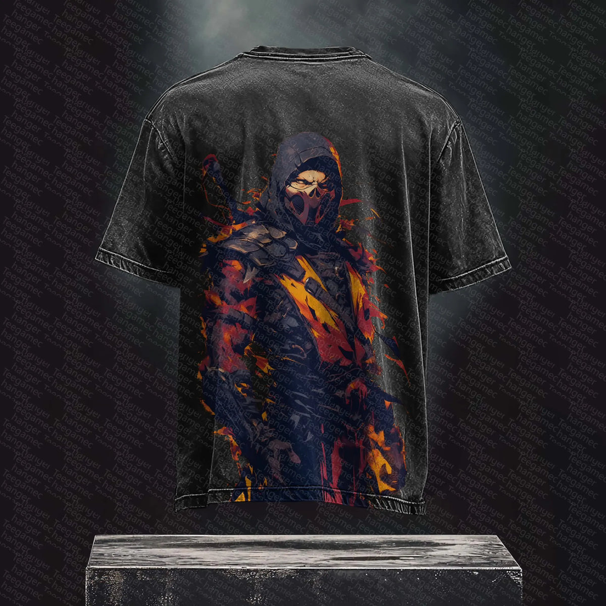 MK-Unisex  Inspired Vintage Washed T-Shirt