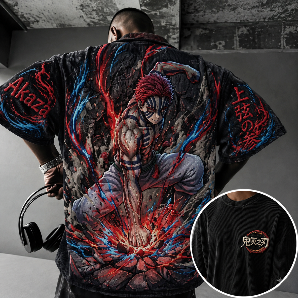 KNY Vintage Anime Print T-shirt