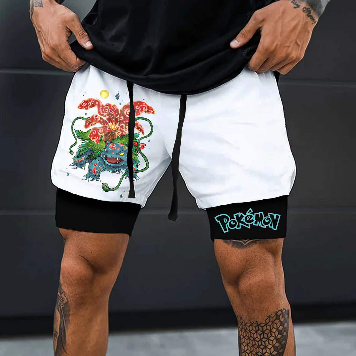 PKM-Unisex Casual Anime Streetwear Shorts