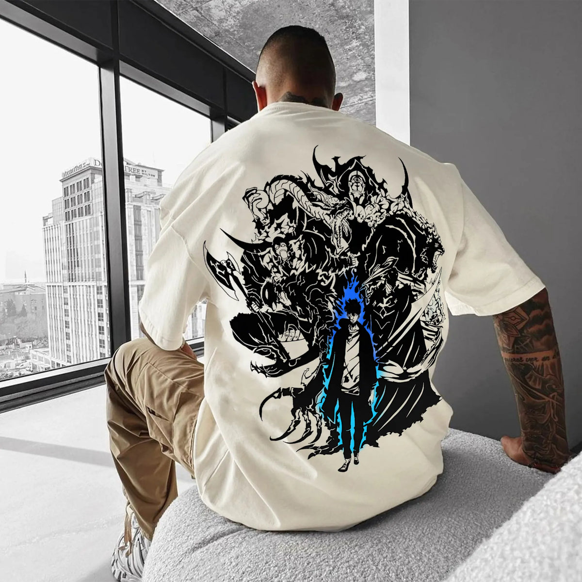 SL-Unisex Anime Inspired Vintage T-Shirt