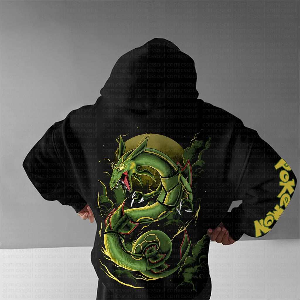 PKM-Unisex Anime Graphic Streetwear Vintage Hoodie