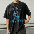 MK-Unisex Anime Inspired Vintage Washed T-Shirt