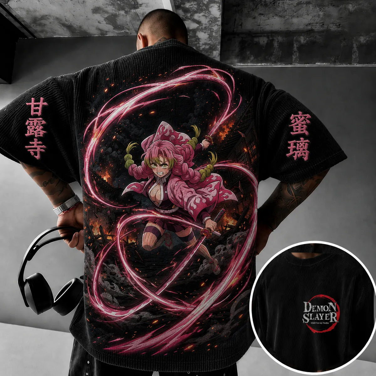 KNY Vintage Anime Print T-shirt
