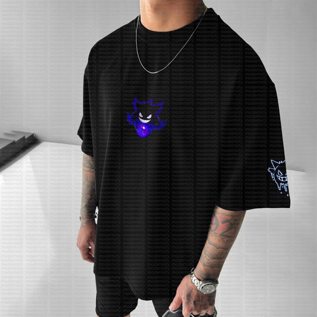 PKM-Unisex  Anime Inspired Vintage T-Shirt