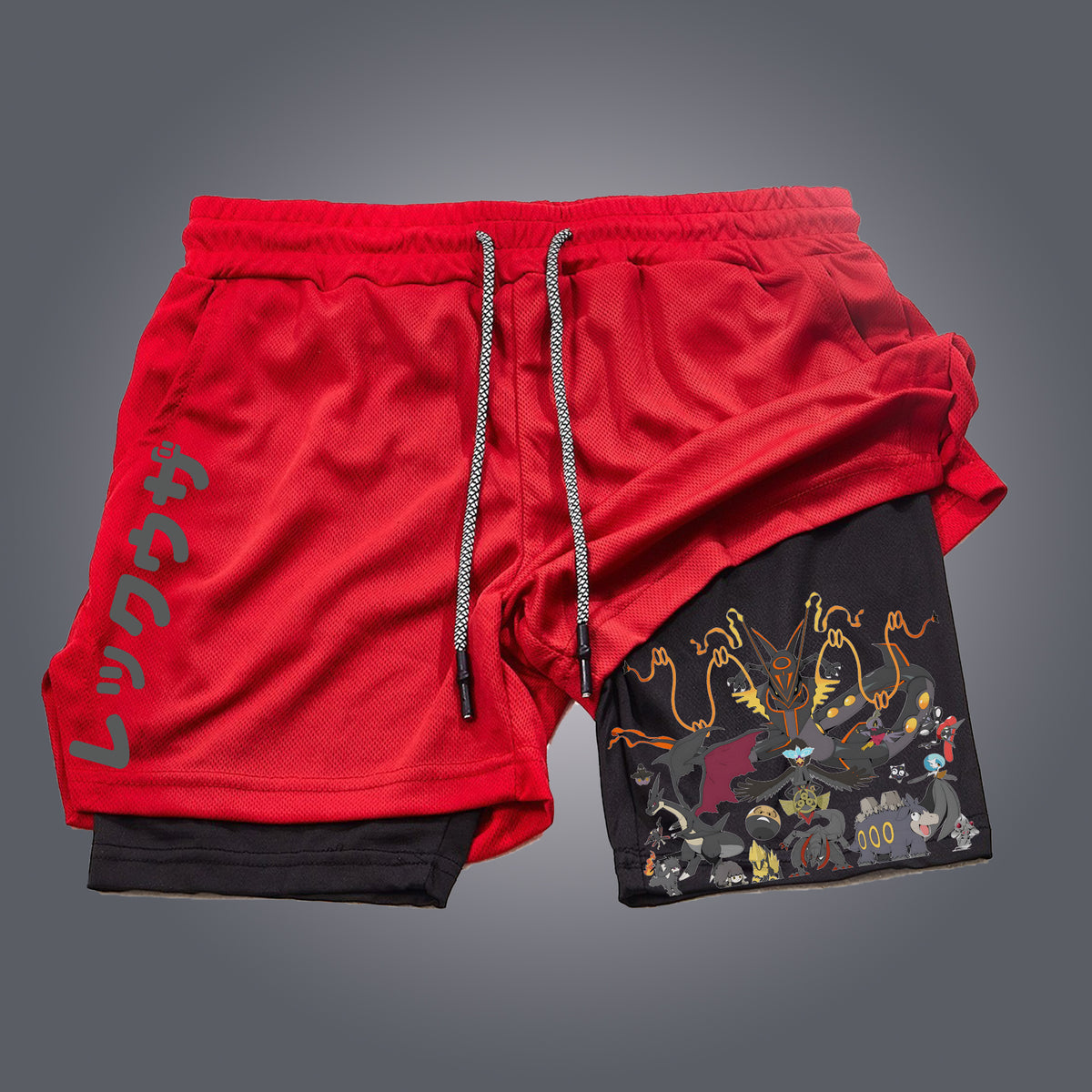 PKM-Unisex Casual Anime Streetwear Shorts