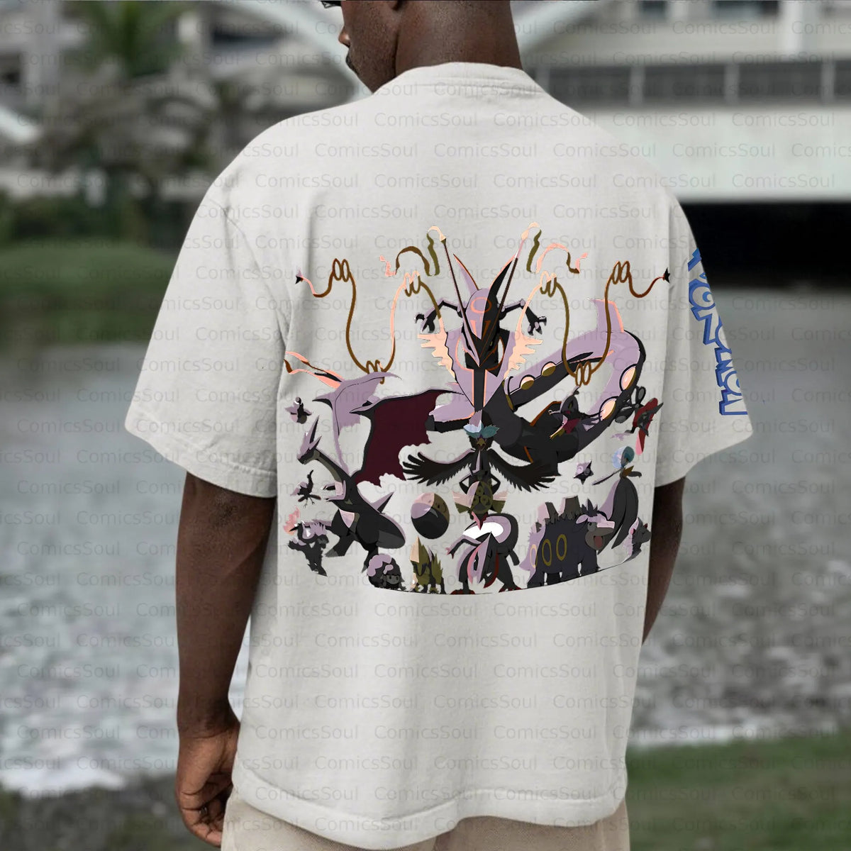 PKM-Unisex Anime Inspired Vintage T-Shirt