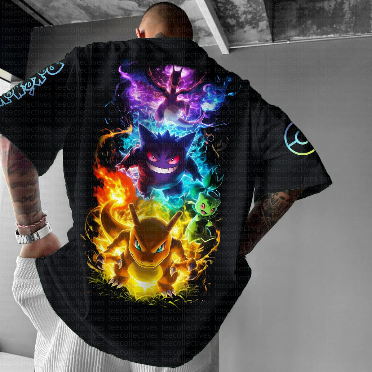 PKM-Unisex  Anime Inspired Vintage T-Shirt