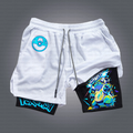 PKM-Unisex Casual Anime Style Shorts