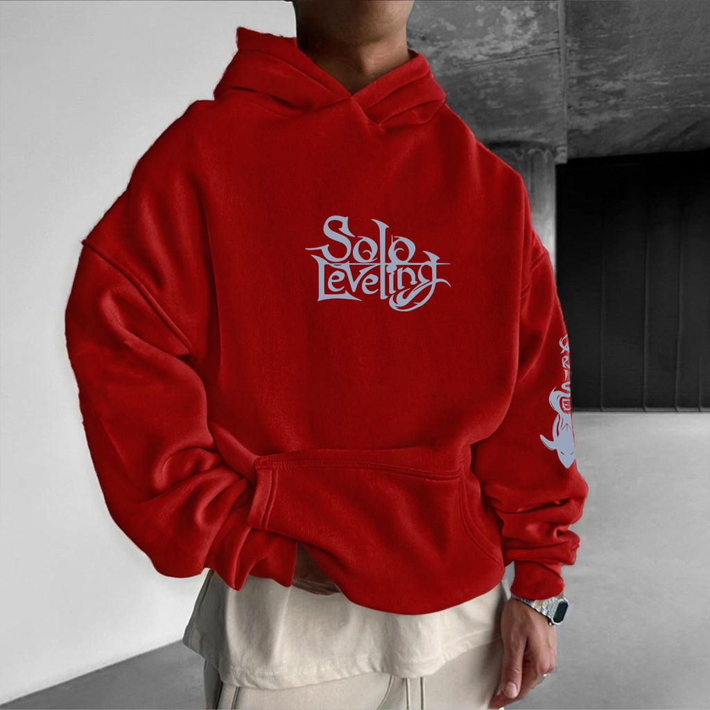SL-Unisex Anime Graphic Streetwear Vintage Hoodie