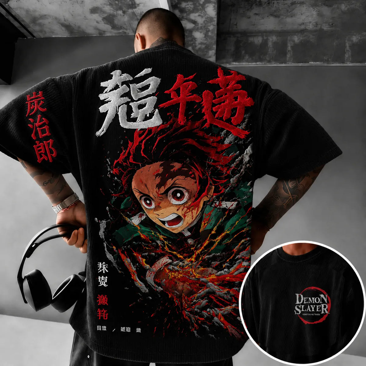 KNY Vintage Anime Print T-shirt