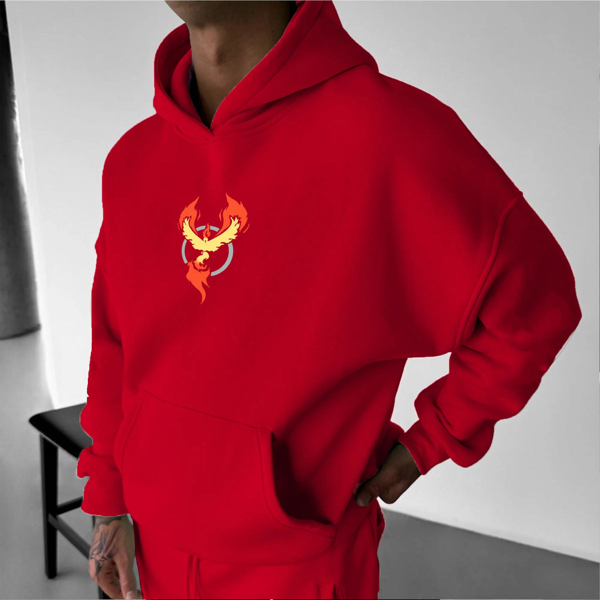 PKM-Unisex Anime Graphic Streetwear Vintage Hoodie