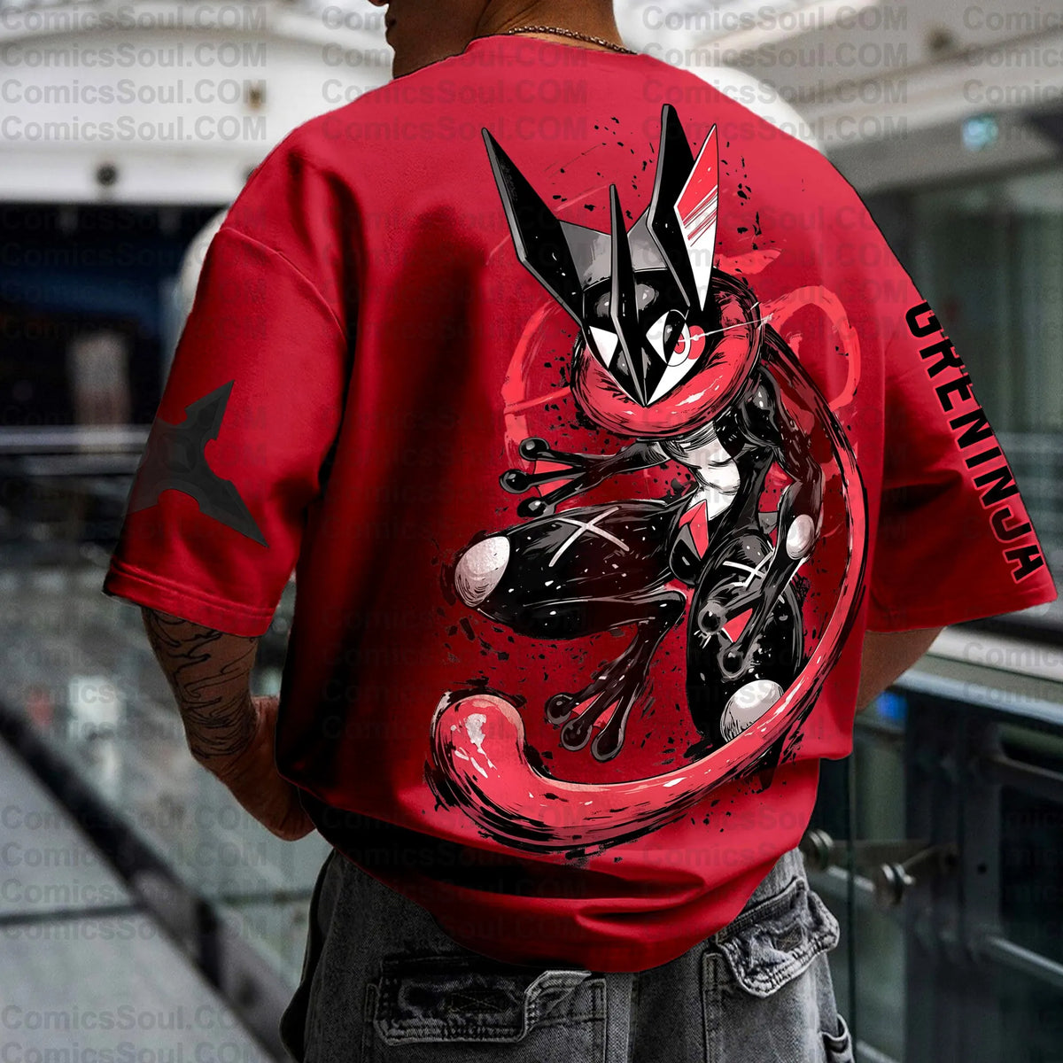 PKM-Unisex Anime Inspired Vintage T-Shirt