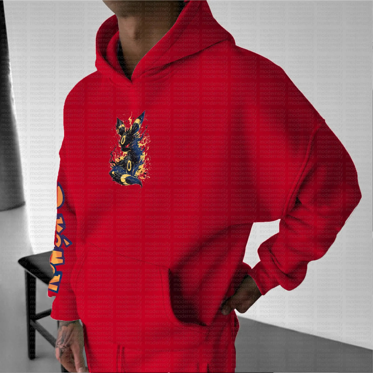 PKM-Unisex Anime Graphic Streetwear Vintage Hoodie