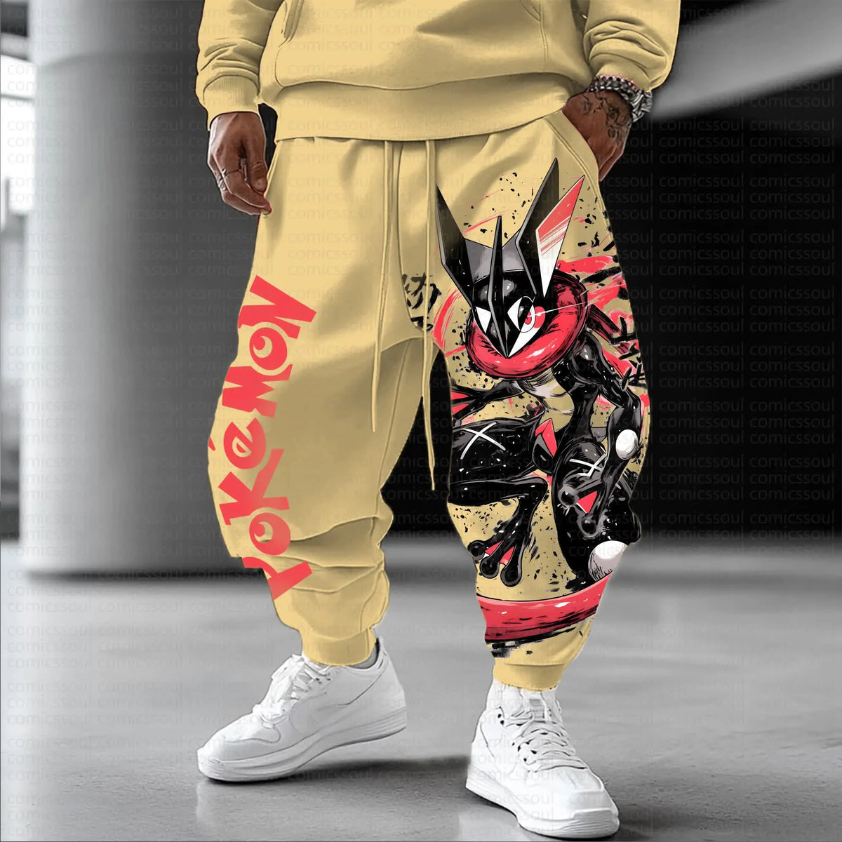 PKM-Unisex Casual Anime Streetwear Pants