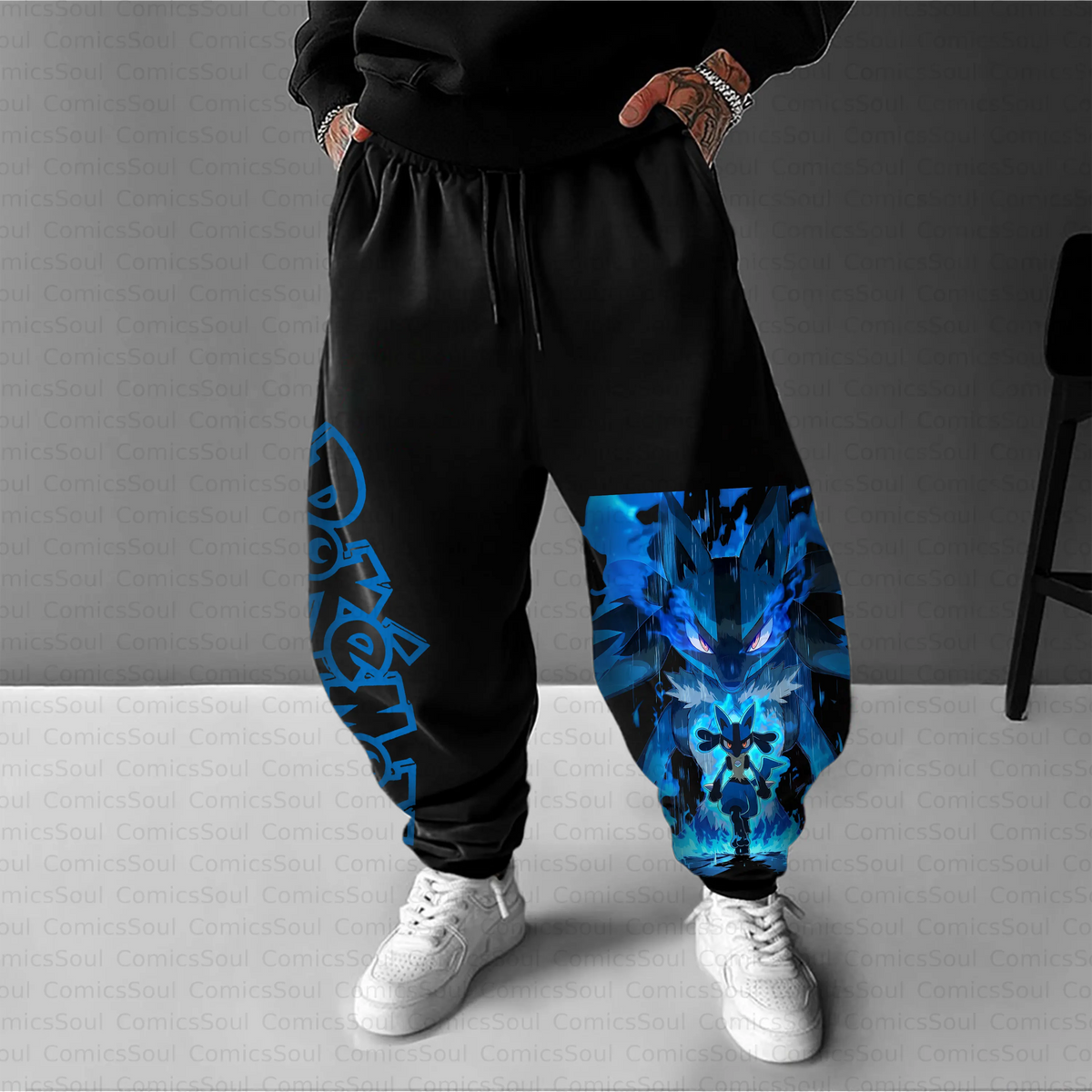 PKM-Unisex Casual Anime Streetwear Pant