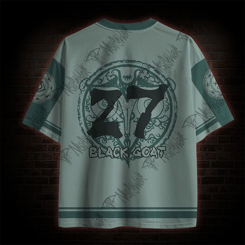 Black Goat Mesh Jersey