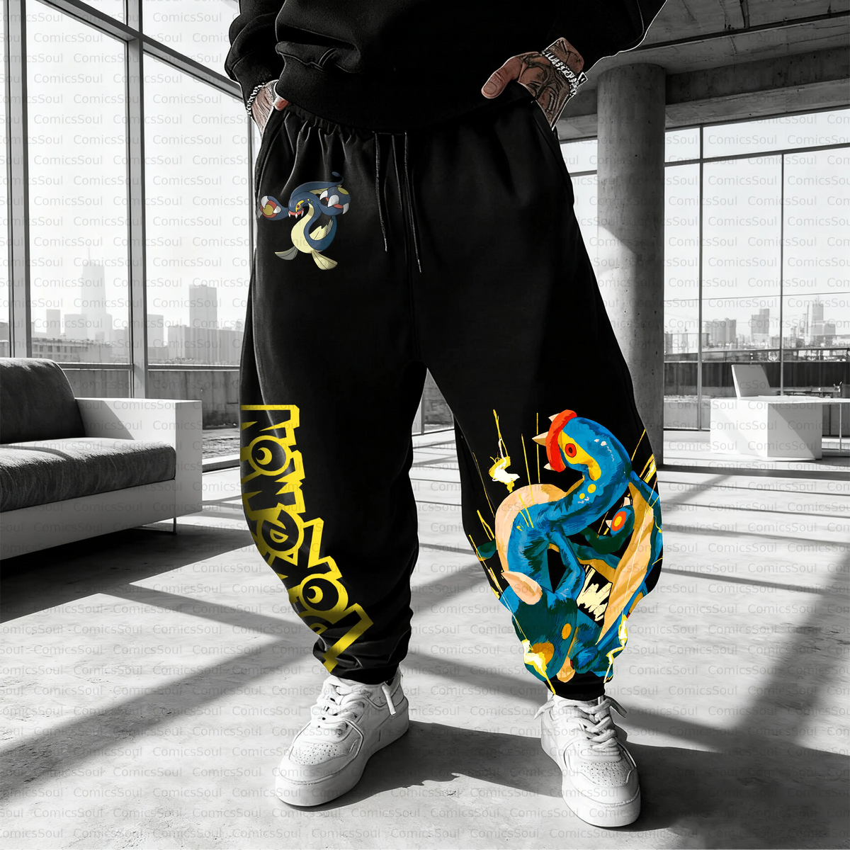 PKM-Unisex Casual Anime Streetwear Pant