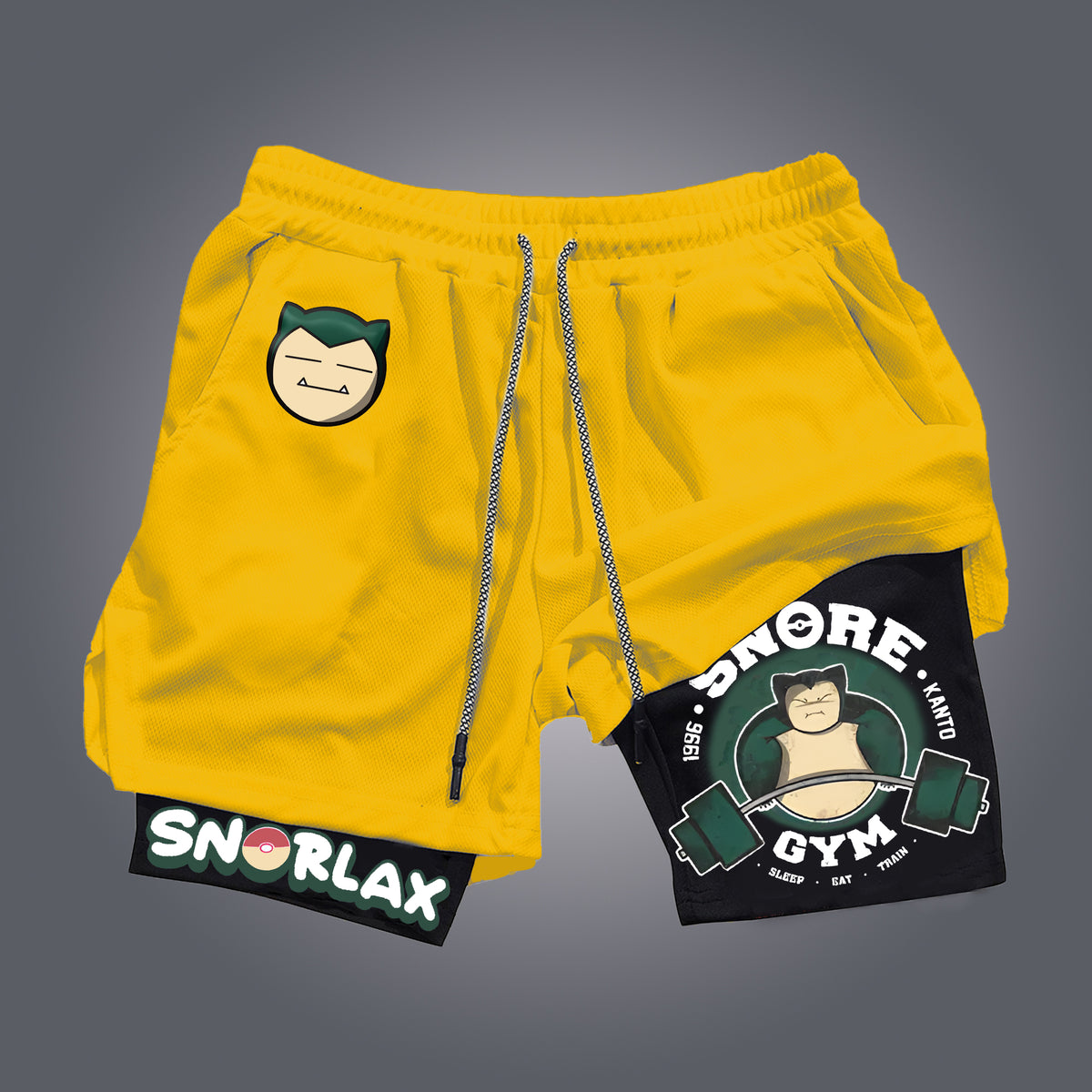 PKM-Unisex Casual Anime Streetwear Shorts