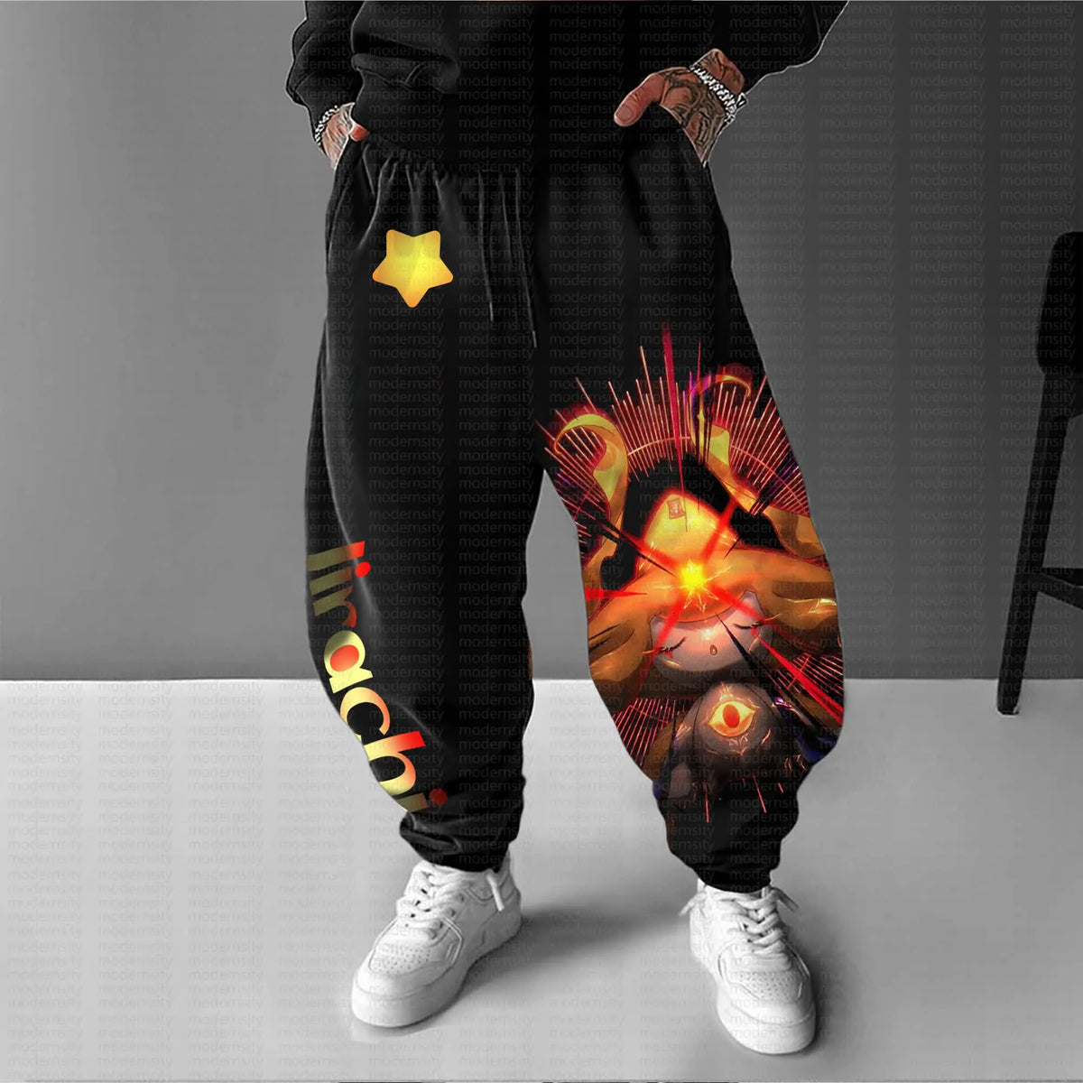 PKM-Unisex Casual Anime Streetwear Pants