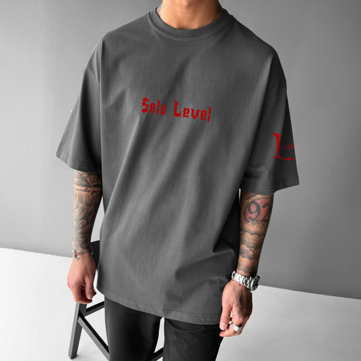 SL-Unisex Anime Inspired Vintage T-Shirt