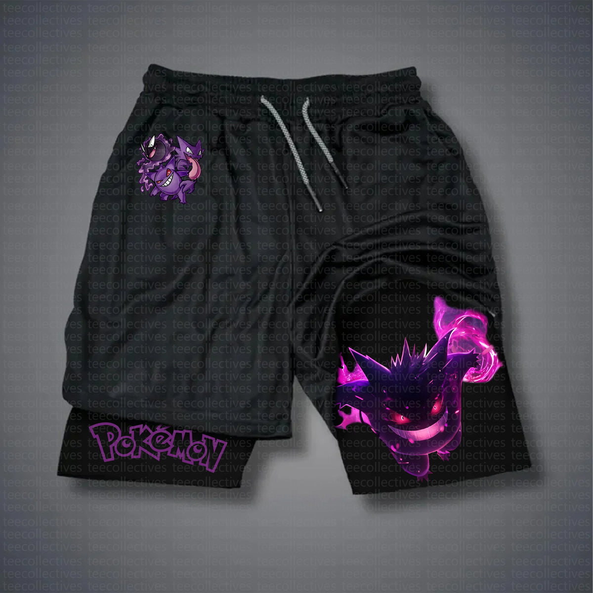 PKM-Unisex “Pokemon” Casual Streetwear Shorts