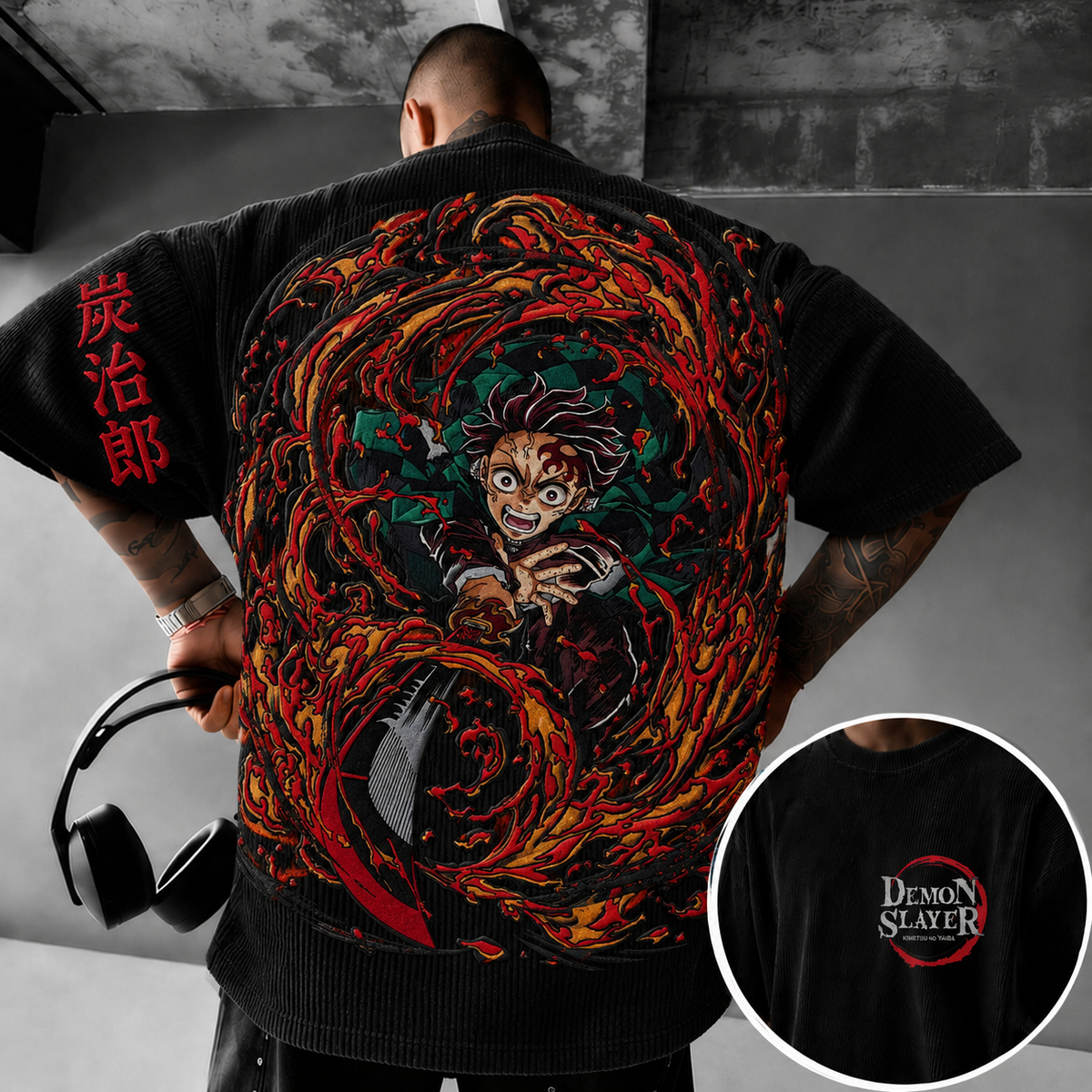 KNY Vintage Anime Print T-shirt