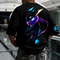 PKM-Unisex Anime Inspired Vintage T-Shirt