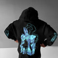 SL-Igris Unisex Anime Graphic Streetwear Vintage Hoodie