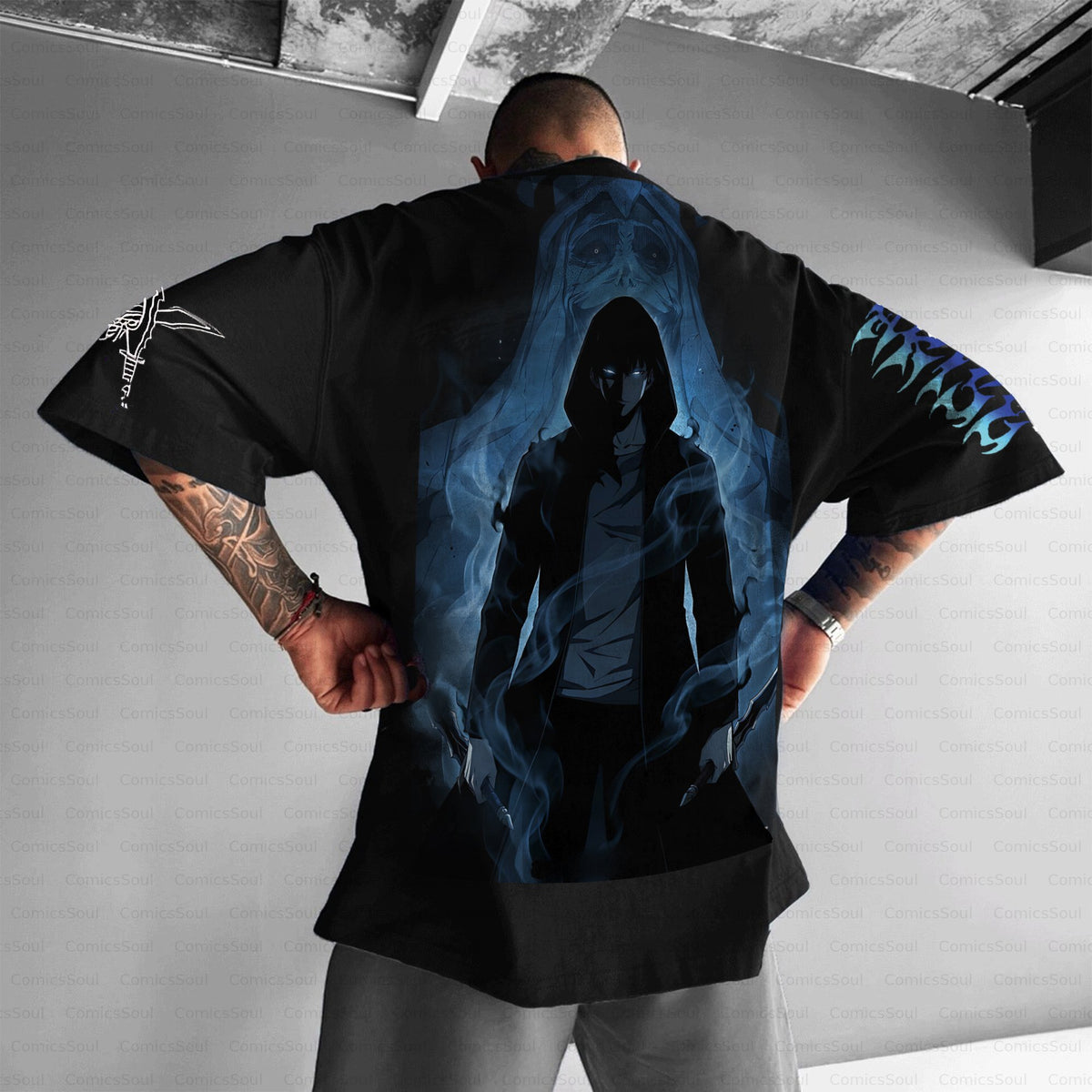 SL-Unisex Anime Inspired Vintage T-Shirt