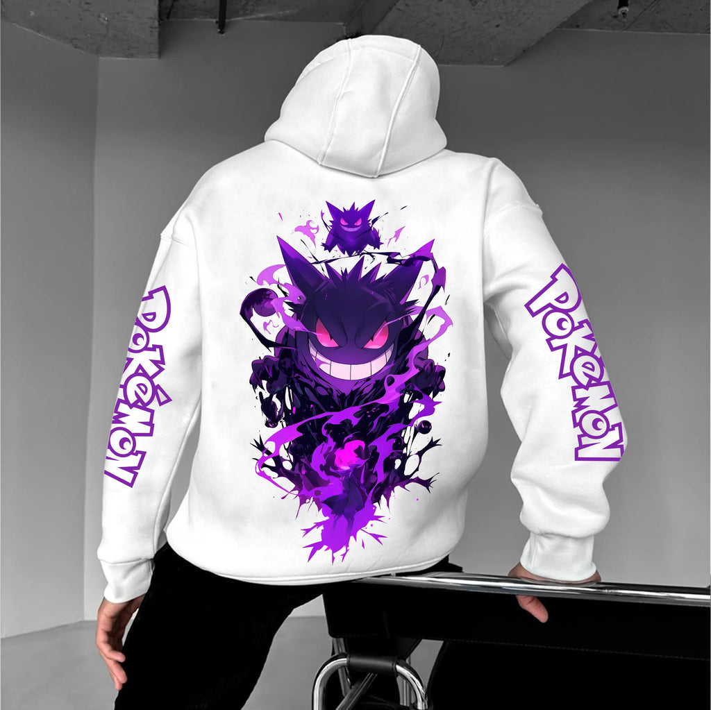 PKM-Unisex Anime Graphic Streetwear Vintage Hoodie
