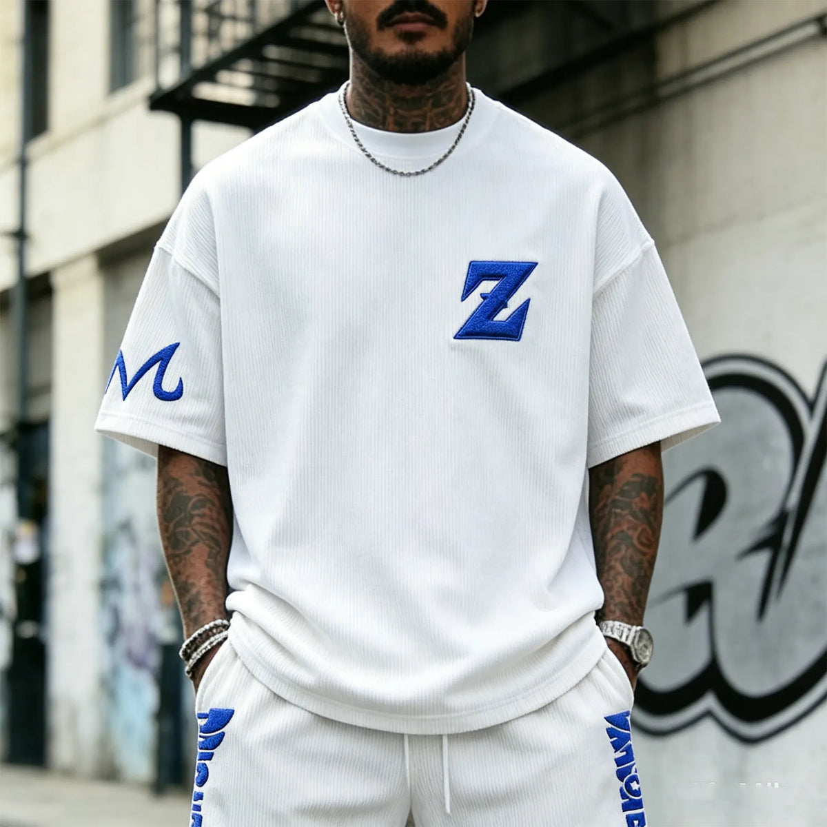 Dragon Ball Unisex Anime Inspired Vintage Corduroy T-Shirt