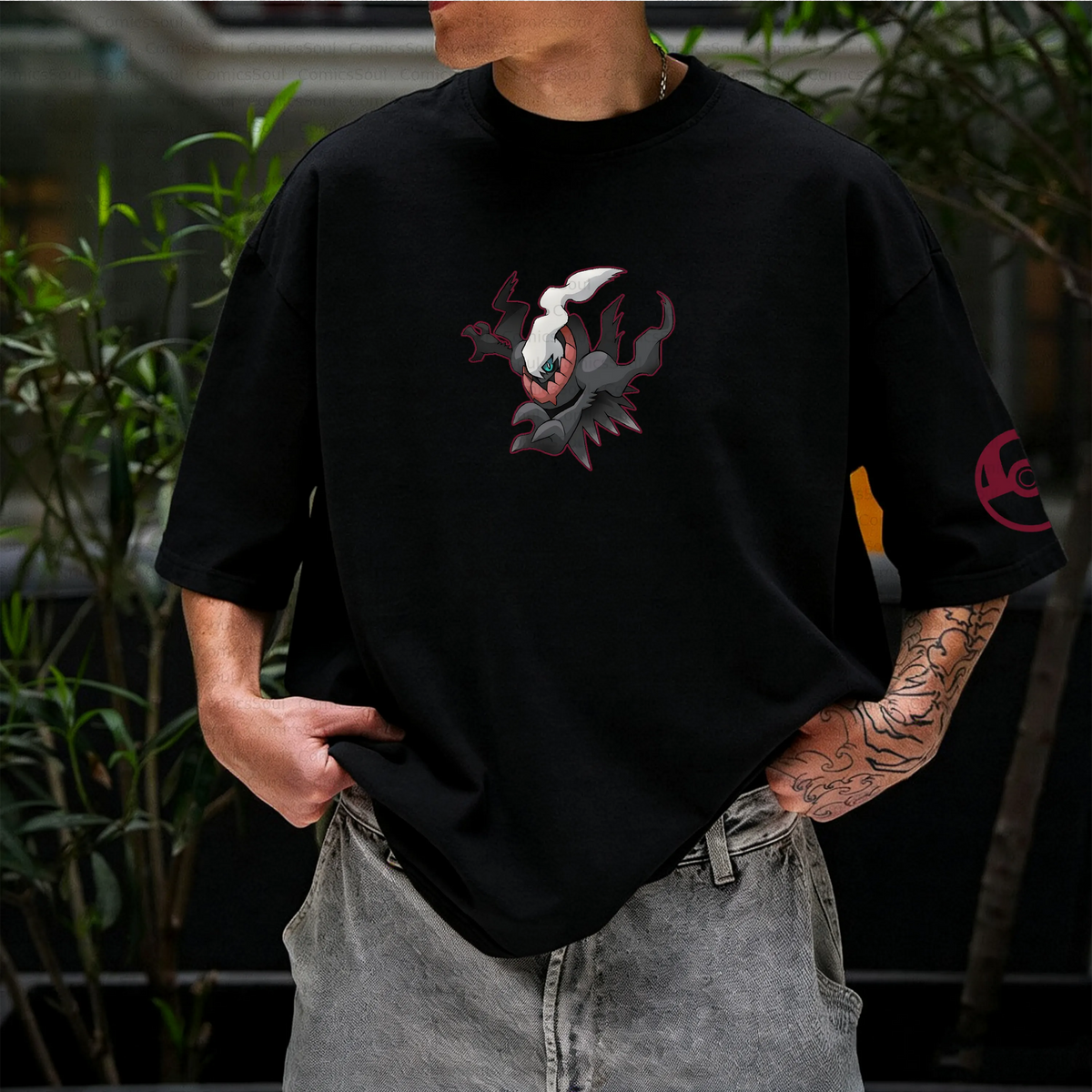 PKM-Unisex Anime Inspired Vintage T-Shirt