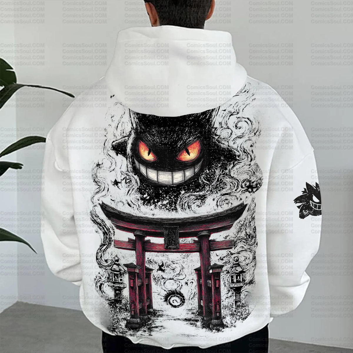 PKM-Unisex Graphic Streetwear Vintage Plush Hoodie