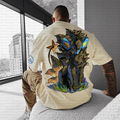 PKM-Unisex Anime Inspired Vintage T-Shirt