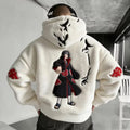 NINDO Color Blocked Plush Hoodie