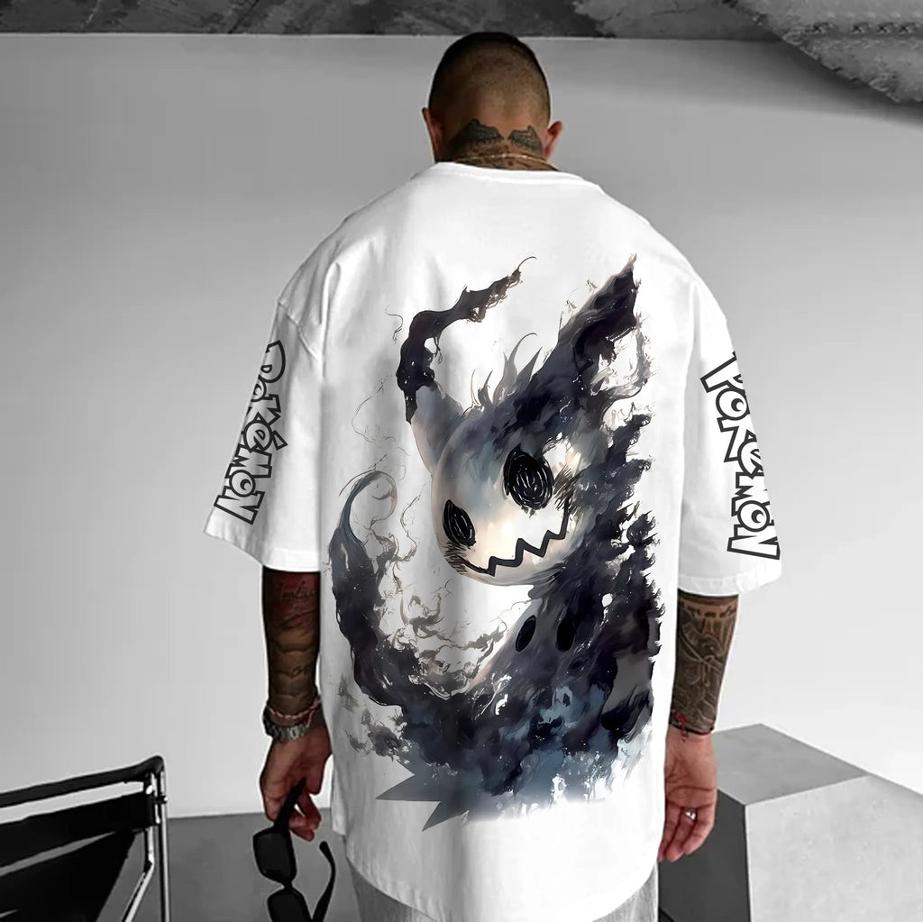 PKM-Unisex  Anime Inspired Vintage T-Shirt