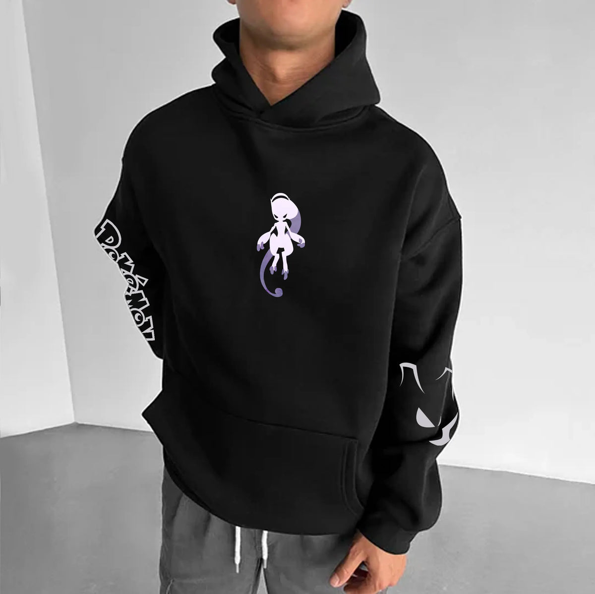PKM-Unisex Anime Graphic Streetwear Vintage Hoodie