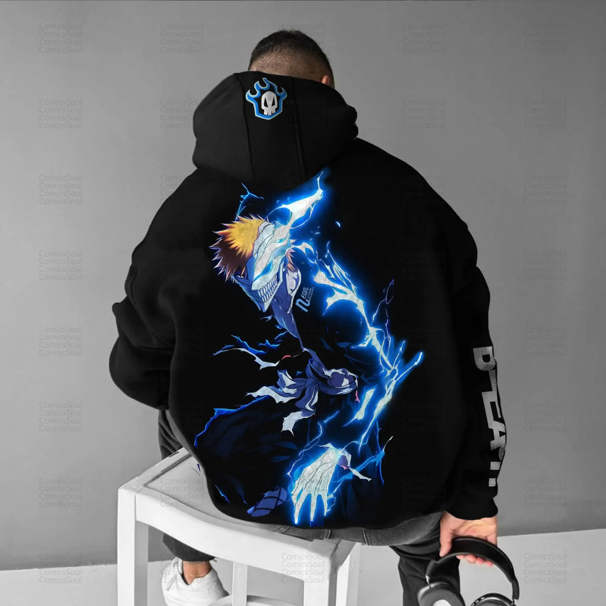 PKM-Unisex Anime Graphic Streetwear Vintage Hoodie
